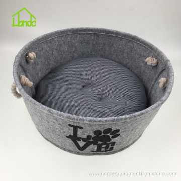 Felt Pet House Dog Nest